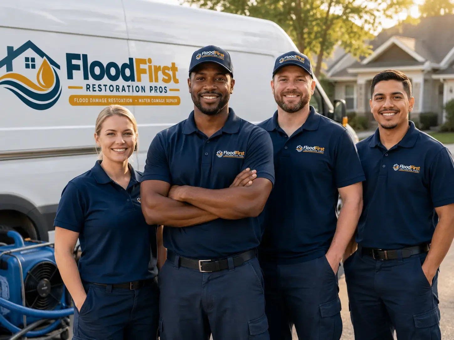 Flood Damage Restoration company in Brunsville, IA